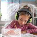 Dr.meter Ear Muffs for Noise Reduction: 27.4SNR Noise Cancelling Headphones for Kids Adults, EM100 Adjustable Hearing Protection Earmuffs for Monster Jam, Autism Sensory, Concerts, Fireworks