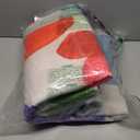 Ansouyi Colorful Non-Slip 5 ft Round Area Rugs, Washable Rug Carpet for Living Room, Kids Watercolor Polka Dot Home Decor Rugs for Game Room Classroom Bedroom Dining Kindergarten Room