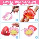 28 Pack Valentines Day Gifts for Kids ,Mochi Squishy Toys Filled Hearts Box with Valentine Cards Classroom Prizes Exchange Gifts Prizes Valentines Day Gifts for Kids Boy Girl Valentine Party Favors