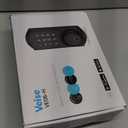 Veise VE06-H Smart Front Door Lock Set, App Control, Keyless Entry Deadbolt with Lever Handle, Electronic Digital Touchscreen Keypad, Auto Lock, Easy Install, Matte Black