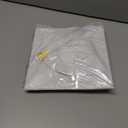 2 x FtyFty Unisex Adult Matte Graduation Cap with Tassel Year Charm (White)