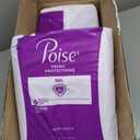Poise Incontinence Pads & Postpartum Incontinence Pads, 5 Drop Maximum Absorbency, Long Length, 120 Count (2 Packs of 60)