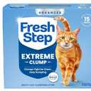 Fresh Step Advanced Extreme Multi Cat Clumping Litter with Febreze Freshness, Low Dust, Odor Control with Ammonia Block Tech, Compatible in Automatic Litter Boxes(18.5 lb)