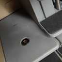 4Pack Bed Risers with Adjustable Screw Clamp, Fit Thickness of Furniture Frame from 0 to 2 Inch, Elevation in Heights 4" Heavy Duty Risers for Lifting Couch Desk Table Cabinet Nightstand, Grey