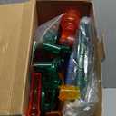 JOYIN 207Pcs Glowing Marble Run, Construction Building Blocks Toys with 5 Glow in The Dark, STEM Toy for Boys and Girls, Educational Toy, Gift for Christmas