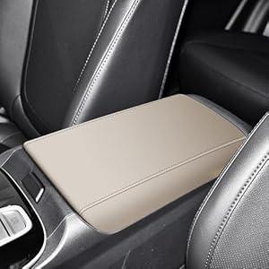 AOMSAZTO Console Covers for 2022-2024 2025 2026 Hyundai Tucson Armrest Covers for Hyundai Tucson Beige