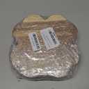 AVLA 2 Pack 8 Inch Wood Serving Platter Trays, Small Acacia Wooden Snack Board, Veggie Fruit Hosting Plate Dish, Food Serving Platter for Nuts Cheese Sushi Charcuterie Dessert, 4-Leaf Clover Design