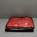 Red Insulated Bags For Food Delivery XL - 18.1" x 13.8" x 13.8", Commercial Insulated Food Delivery Bag w/ Divider, Waterproof & Foldable Catering Bag Food Deliveries, Delivery Pizza Bags 12 Inches