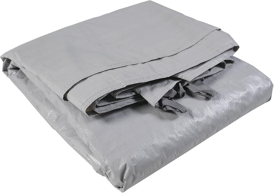 Teton Sports Tarp Footprint, Waterproof Tarp Fits Under Canvas Tent, Keeps Tent Clean and Dry, Ideal for Camping, Picnics, Outdoor Activities Teton Sports Tarp Footprint, Waterproof Tarp Fits Under Canvas Tent, Keeps Tent Clean and Dry, Ideal for Camping, Picnics, Outdoor Activities
