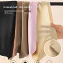 Seamless Underwear for Women No Show No Panty Line Womens Panties High Waisted Ladies Comfortable Briefs 5 Pack (Medium)