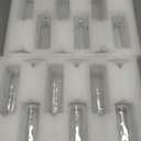 FAWLES Stemless Champagne Flutes Set of 12, Crystal Glass, 8 oz Champagne Glasses, Prosecco Mimosa Glasses Set