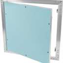 Vent Systems 16" x 16" Inch Access Panel - Drywall, Wall, Electrical, Plumbing Cover Plate - Ceiling, Wall Mount Drywall Access Panel - Metal Crawl Space Door for Home, Garage, Basement, Attic