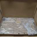 Serene Valley Sink Bottom Grid 23" X 14-1/2", Rear Drain with Corner Radius 3/8", Sink Protector SVH2315R