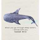 3 x RYYCDOI Whale Shark Wall Decor, Christian Bible Verses Wall Decor for Droom Room Bathroom Nursery, 12x16 Inches