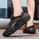 Dbeck Men's Casual Outdoor Sneakers Breathable Comfort Waterproof for Hiking Mesh Non-Slip Summer Lightweight Classic Shoes size 7.5