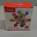 Baby Montessori Sensory Toys for 0-6 6-12 Months, Baby Teether Teething Toys for Babies 0 3 6 9 12 18 Months, Newborn Infant Learning Developmental Toys Gifts for 1 2 Year Old Boys Girls (Pink)