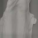 Mizoci Women's Sexy One Piece Jumpsuit Bodycon Long Sleeve V Neck Zipper Full Bodysuit (White)