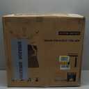 GTPLAYER Ergonomic Office Chair with Flip-up Armrests Executive Computer Chair for Home Office, Breathable Mesh & Comfy Lumbar Support, Black (Large)