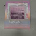 NINGLASH Vibes Lash Clusters Kit Wispy DIY Eyelash Extension Kit, Individual Lashes Kit Thin Band Natural Cluster Lashes 156 pcs, Lash Bond and Seal Lash Remover Lash Tweezers Comb Brush