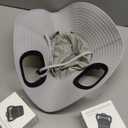 Outdoor Wide Brim Sun Hat with 2 Solar Fan Sun Bucket Hat for Men Women UPF 50+ Bucket Fishing & Beach Hat with Fan Built in (Gray, M)