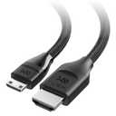 Cable Matters 48Gbps 8K Mini HDMI to HDMI 2.1 Cable - 6.6ft, Supports 8K@60Hz / 4K@240Hz with HDR, MiniHDMI Cable Works with DSLR Camera, Camcorder, Portable Screen/Monitor and Raspberry Pi Zero