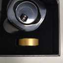 Smart Ring Health Fitness Tracker for Women Men (8#(18.1mm), Gold)