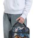 Insulated Lunch Box for Boys Girls Kids Dinosaur Lunch Box for Work,Picnic,School,Travel,Hiking,Beach or Fishing Polyester Dinosaur Theme Lunch Bag