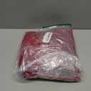 Allegra K Women's Bodycon Dresses Round Neck Long Sleeve Casual Work Outfits Peplum Sheath Dress (Large, Red)