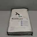 100% Blackout Shield Linen Blackout Curtains for Bedroom 96 Inches Long, Back Tab/Rod Pocket Living Room Drapes, Thermal Insulated Blackout Curtains 2 Panels Set, 50" W x 96" L,Cream