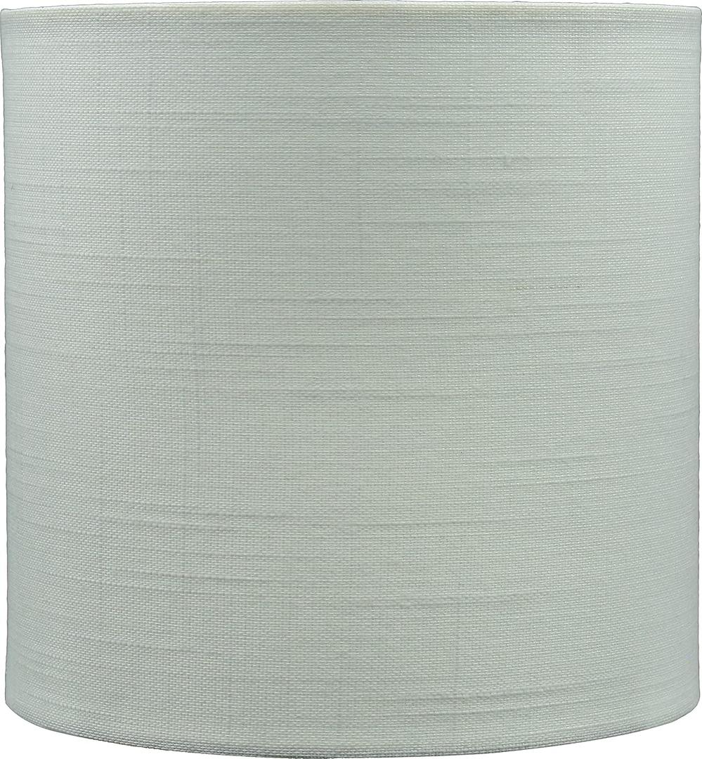 Aspen Creative 58307A, Drum Uno Lamp Shade, Off White, 8" Top x 8" Bottom x 8" Height, Slip UNO 33mm