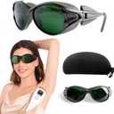 Laser Hair Removal Glasses, Laser Safety Glasses, IPL 200-2000nm for Laser Hair Removal Treatment and Laser Cosmetology Operator Eye Protection.