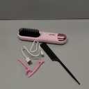 2025 Hair Straightener Brush Pale Pink