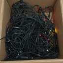 12ft x 5ft 360 LED Christmas Net Lights, 8 Modes Waterproof With Timer Low Voltage Connectable Mesh Lights for Trees, Bushes, Shurb, Garden, Outdoor Decoration(2 Pack, Green Wire, Multi-colored)