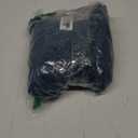 OWENIE Sheer Curtains 96 inches Long for Bedroom Living Room 2 Panels Set, Farmhouse Rod Pocket Light Filtering Voile Sheer Curtains, Long Curtains for Study Room, 42Wx96L inch, Dusty Blue