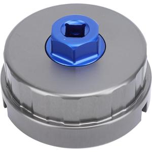 Oil Filter Wrench 64.3mm 14 Flute Oil Filter Cap Socket Tool for ES300h ES350 GS200t GS300 GS350 Avalon