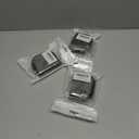 3 x Lymphatic Contour Face Brush - Dry Facial Brush and Lymphatic Drainage Massager with Ergonomic Design, Soft Skin-Friendly Bristles for Chin/Neck Contouring & Fatigue Relief