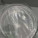 Baderke 4 Pcs Metal Mesh Food Cover 14'' 12'' 11'' 10'' Outdoor Picnic Food Net Covers for Outside Keep out Flies for Table Picnic Camping(White)