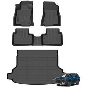ANBINGO Floor Mats & Cargo Liner for Subaru Forester 2025 2026 | (Not Fit Hybrid & 2025 Wilderness), All Weather TPE Custom Fit Floor Liners &Trunk Mat for Forester Gas 2025 2026