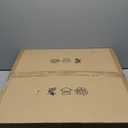 16 inch Flush Mount Ceiling Light, Crystal Flush Mount Chandelier, 3CCT LED Ceiling Light Fixture for Bedroom Kitchen Dining Room Laundry Room Hallway Foyer