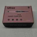 Ufree 5 in 1 Curling Iron with Interchangeable Ceramic Barrels (0.35"-1.25"), Curling Wand Set with Flat Iron Hair Straightener, Instant Heat Up, Dual Voltage Hair Curler, Gifts for Women (Rose Gold)