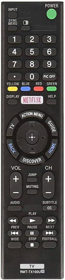 Replacement RMT-TX100U Remote Sony for Sony Bravia TV RMT-TX100U XBR-49X830C,XBR-55X900C, XBR-75X850C, XBR-65X930C, XBR-65X900C, XBR-65X850C