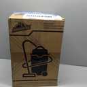 Armor All VO408S 0901 4 Gallon 3 Peak HP Stainless Steel Wet/Dry Vacuum, Orange