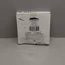 JOIEDOMI 45 Inch Christmas Tree Topper Wreath Bow, Blue and Silver Ribbon Ornaments with Snowflakes and Glitter, Large Gift Decor for Xmas Holiday Themed Decoration Home Parties Wedding