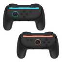 NBCP Grips for Nintendo Switch 2 Joy-Con, Wear-resistant Anti-Slip Texture Handle Kit for Switch 2 Joy Cons Controller, 2 Pack (Black)