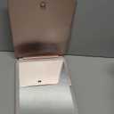 FUNTOUCH Rechargeable Travel Makeup Mirror with 72 Led Lights, Portable Lighted Beauty Mirror, 3 Color Lighting, Dimmable Touch Screen, Tabletop LED Folding Cosmetic Vanity Mirror (Black)