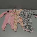 Gerber Baby Girls 3 Pack 'N Play Footie And Toddler Sleepers, Leopard Pink, Preemie US