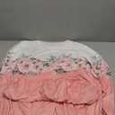 Ekouaer Womens Pajama Sets Pleated Tops with Long Pants Lounge Set Long Sleeve Fall Sleepwear Ladies Pjs XL, Pink Floral