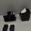 Clip on Solar Lights for Fence, 1Second Installation Motion Sensor Security Lights with Remote Control, 270°Wide Angle, High Bright Solar Lights Outdoor Waterproof for Gutter Yard Patio (1,4side) Pack Of 2