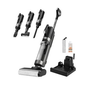 IMAGIC M3 Combo Wet Dry Vacuum Cleaner, 4-in-1 Cordless Vacuum Mop Combo for Multi-Surface, Lightweight & Handheld Vacuum Mop All in One with Edge Cleaning, Self-Cleaning & Hot Air Drying, Grey