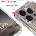 2 x Diverbox for iPhone 16 Pro Max Case [Shockproof] [Dropproof] [Tempered Glass Screen Protector + Camera Protectors] Heavy Duty Protection Phone Case Cover for Apple iPhone 16 Pro Max (Clear)